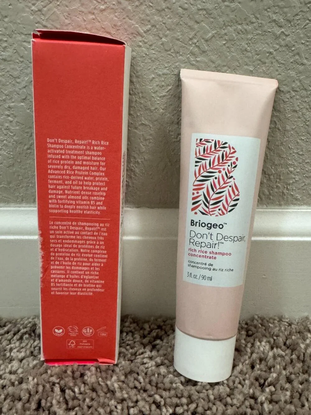 Briogeo Don't Despair, Repair! Rich Rice Shampoo Concentrate 3 oz